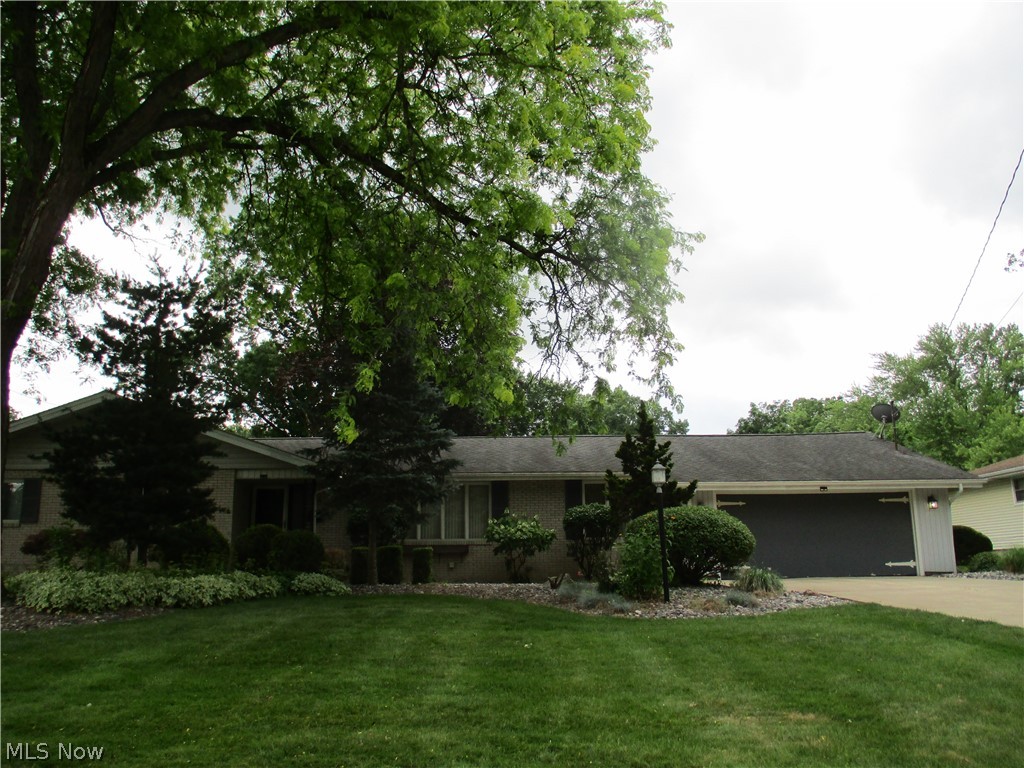 Your wait is over! Well appointed, move-in condition, 4BR, 2.5BA, Brick and vinyl Ranch, Landscaped yard. Private, low-traffic street. Fencing in rear yard. Rear deck 12x32 w/bench seating. Concrete driveway. Attch. dbl. garage with mandoor and direct access into the house. Quiet, Quiet, Quiet location!. Welcoming Entry Foyer. Spacious formal LR and DR. Relaxing FR w/guest closet, skylight, pegged plank wood flooring, gas f/p, storage/game closet, built-in cabinet and shelves. Awesome cook's Kitchen w/all appliances, pantry closets, laminate counter tops, breakfast bar, oodles of storage, built-in desk, recessed lighting, lazy susan. First flr. Laundry room, washer and dryer stay. Half BA, Surprising 12x22 Great room off the Kitchen w/cathedral ceiling, laminate flooring, light/bright/airy w/loads of natural light, access to rear deck thru the sliding door. Full BA. Three oversized BR's w/HDW floors, double closets, trak lighting. GINORMOUS Master BR retreat 13x18, walk-in closet w/custom shelving units, Master to-die-for, huge walk-in shower, large vanity, bee-u-tee-ful ceramic tile workmanship, access door to the rear deck  for your morning breath of fresh air. Partial basement, full basement, crawl space. Furnace and A/C (2/24). HWT, 40 gal., gas (6/26). Waterproofing. Glass block windows. Sump pumps. Dehumidifier. Security System  ADT. Home Warranty (2-10). What More Could You Ask For? WON'T LAST LONG! Call Today and Schedule Your Viewing!
