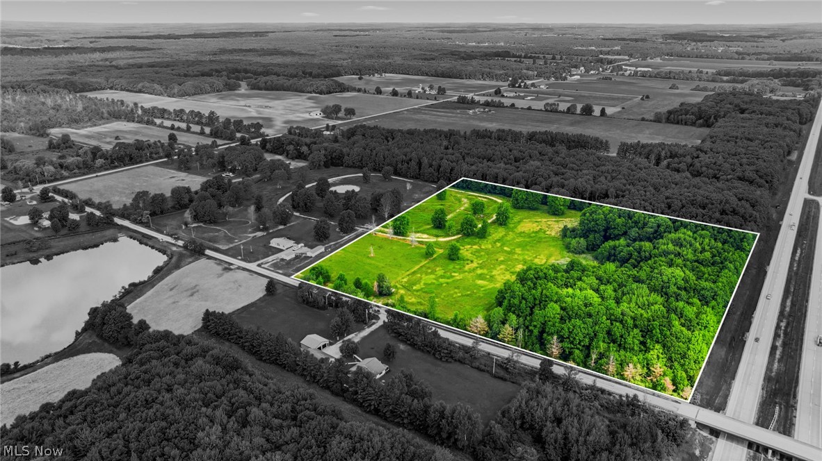 Opportunity to build your dream home & mini farm on this approximate 16.5 acre property in the country! With about 6 wooded acres creating a privacy barrier on the western border with route 11, and the remaining land open with a driveway in place, this property is ideal as a retreat for hunting, building or farming. Taxes are on CAUV, the field is currently hayed. Oil & Gas rights included & the Gas well is owned with no current leases.