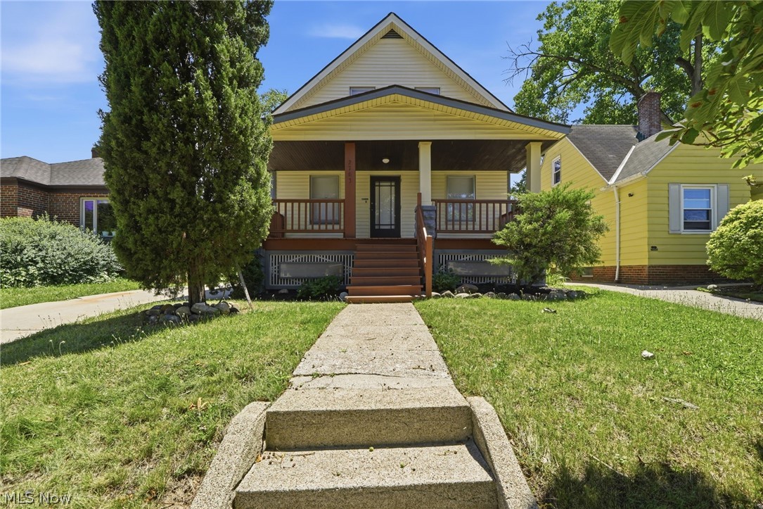 Yes, you can believe your eyes! This home has been renovated extensively! The updates also include a modernized floor plan providing a loft & laundry room on the 2nd level! This is just one of a few areas where the home stands apart from the crowd! The original character is evident upon arrival with a covered front porch that has been refinished and received a fresh coat of stain. The beautiful wood and glass front door breathes light into the living room along with two additional windows on each side. When entering, an extra large closet space offers enough room to double as a reading nook, or a mini mud room with coat tree, etc. A cabinet with granite top provides additional functionality and style, lending a perfect spot to stash your keys, pet leashes, etc. Tile flooring spans the entire 1st floor, making it easy to keep clean! The full bath on this level holds the largest surprise of the home - a massive walk in shower w multiple heads & jets, granite ledges & tiled niches! The kitchen renovations offer a new backsplash, a 5-burner gas cook top & unique niches with down lighting and tile design. The 1st-flr bdrm has an angle tiled floor design and - like ALL of the bedrooms - a large closet! Heading up a new staircase with hardwood treads, the laundry room is the first feature you find on the 2nd level. Continuing past it you’ll find the gorgeous, all-new 2nd full bath & the 2nd level loft/ family room which both lay central between 2 bedrooms. This level is complete with new LVP floors throughout & new heating units in each room to supplement the forced air. The modern layout offers so many benefits for every day practical life! In the basement you’ll find ample storage space and see the evidence of the extensive electrical work that has been done as a part of the renovations. LED lighting and countless recessed fixtures throughout the home, new outlets, switches, hardwired smoke detectors, etc. are additional evidence that this was a thorough job. Must see!