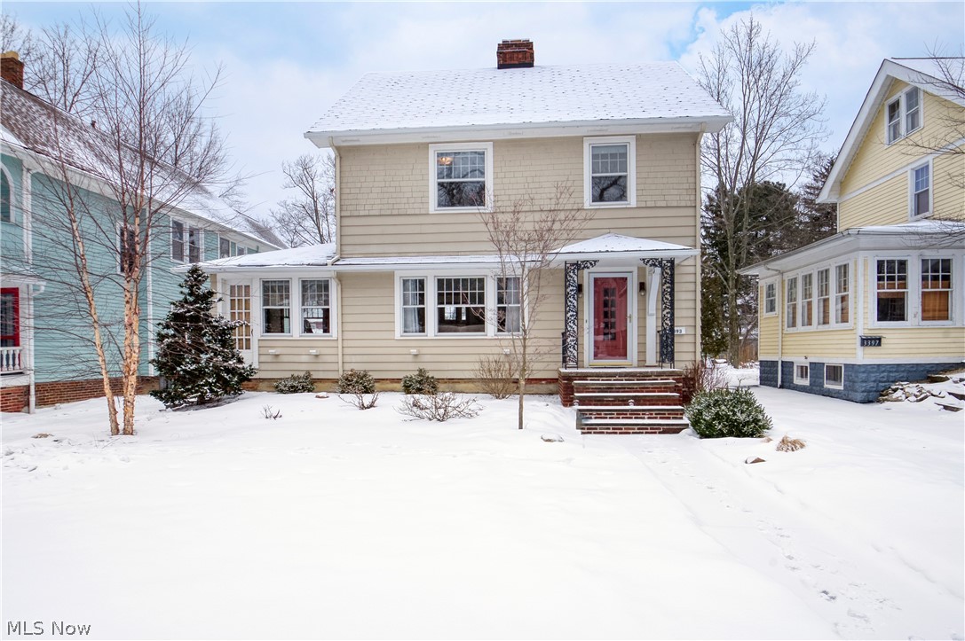 Welcome home! Well loved and cared for by the same family for decades, now it is time for you to make it yours. The first floor has spectacular, original woodwork and the sunroom is perfect for cozy chairs or a home office. In the kitchen, you will find top notch Cherry cabinets, beautiful granite counters, a gas cooktop and wall oven. Also a great nook for coffee and casual dining.  You will love the huge double-wide pantry! The living room and dining room are terrific for daily life and entertaining. Upstairs there are 3 bedrooms and a full bath; handy linen closet in the hall. The attic can be finished to create a family room, office or another bedroom. Workroom and tons of storage space in the basement; the front wall was recently waterproofed. Boiler 2017; hot water tank 2019. The roof and walls are insulated for energy efficiency. When the house was painted, all of the old paint was stripped first - which is why it looks so good and you will not have to paint for years to come. G