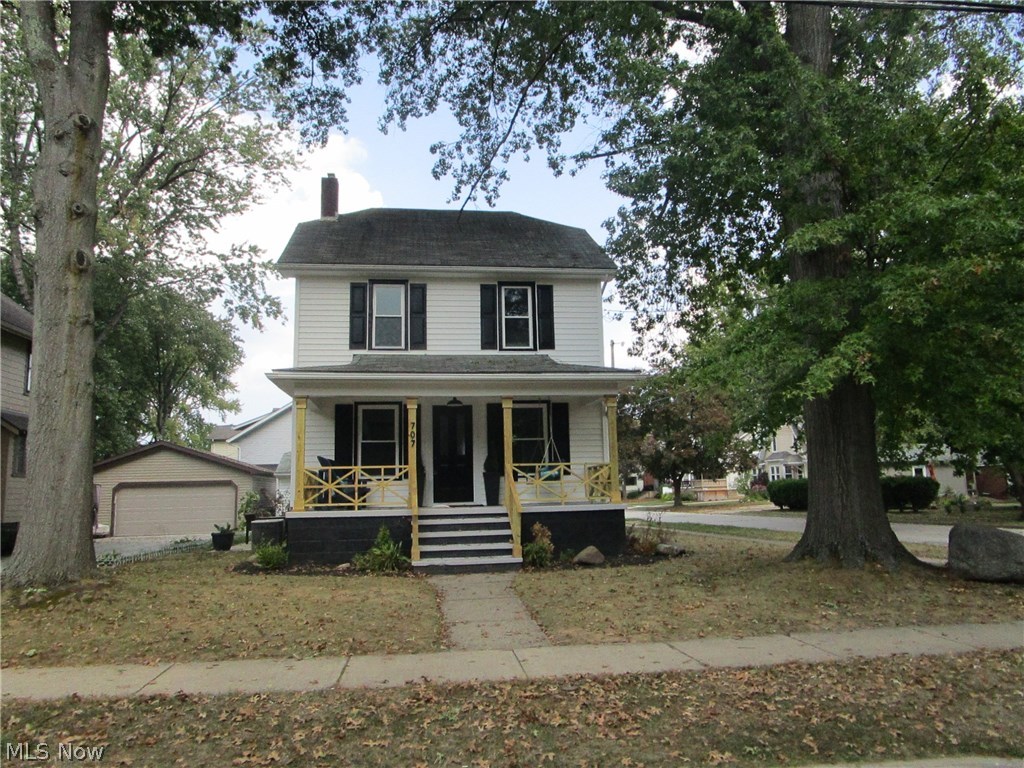 Amazing location!! Fully Renovated!! Come see this completely renovated home located in the heart of Cuyahoga Falls!  Modern custom decor combined with Falls' charm. Open plan kitchen and dining room feature subway tile backsplash, solid surface countertops, large pantry, and new Hampton Bay cabinetry.  Stainless steel appliances remain with the house.  Original trim and wainscoting throughout. New engineered hardwood throughout the first floor.  Original hardwood on second floor. New Master bedroom with double closets, new Stainmaster carpet, and vaulted ceiling. 2 full bathrooms feature updated cabinetry, fixtures, tile, and plenty of space to fit everyone!  Main bath feature porcelain tile and custom double vanity.  New finished basement space features waterproof vinyl plank flooring, recessed lighting, and separate utility room.  A deck, front porch, and naturestone style patio complete the spectacular outdoor living areas. New Polaris double paned windows complete your home. Locat