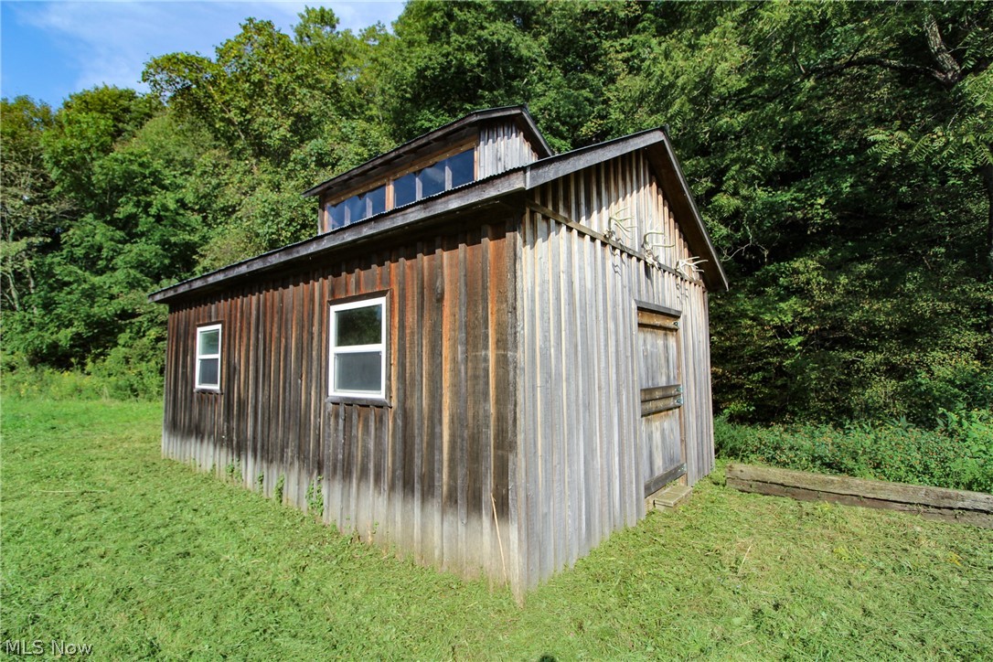 50.212 acres and 1 room cabin. Cleared areas planted in clover for wildlife. Rolling to steeper topography. Mix of thicker woods & mature timber. Apple & Crabapple trees. Lots of hard maple trees for making maple syrup. Small stream through property. Several trails for accessing this property. Good hunting for deer & turkey. Mineral rights do not transfer and annual taxes are $202.84.