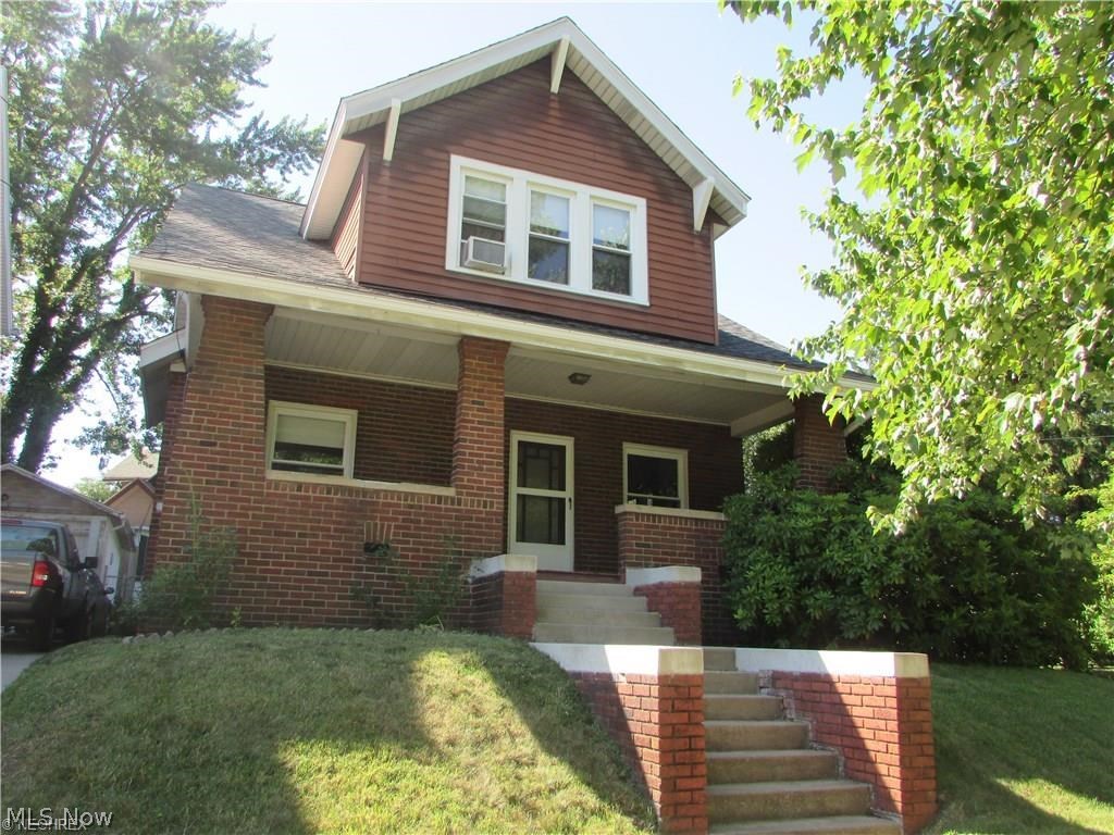 If you need space, look no more. This exceptional 4 bedroom and 2 full bath colonial is in the heart of Cuyahoga Falls.  The furnace is brand new in January of 2017!  The entrance of the home has stunning stairs leading to a front porch. The large living room features wood floors and a fireplace. An open kitchen leads to a bonus room, and has a formal dining room with wood floors. The bedrooms are spacious, with updated baths. There is a bonus room/office off of the family room. The many amenities include an attached garage, fenced yard, first floor laundry, and so much more. This home is withing walking distance to the river front, natatorium, and shopping.