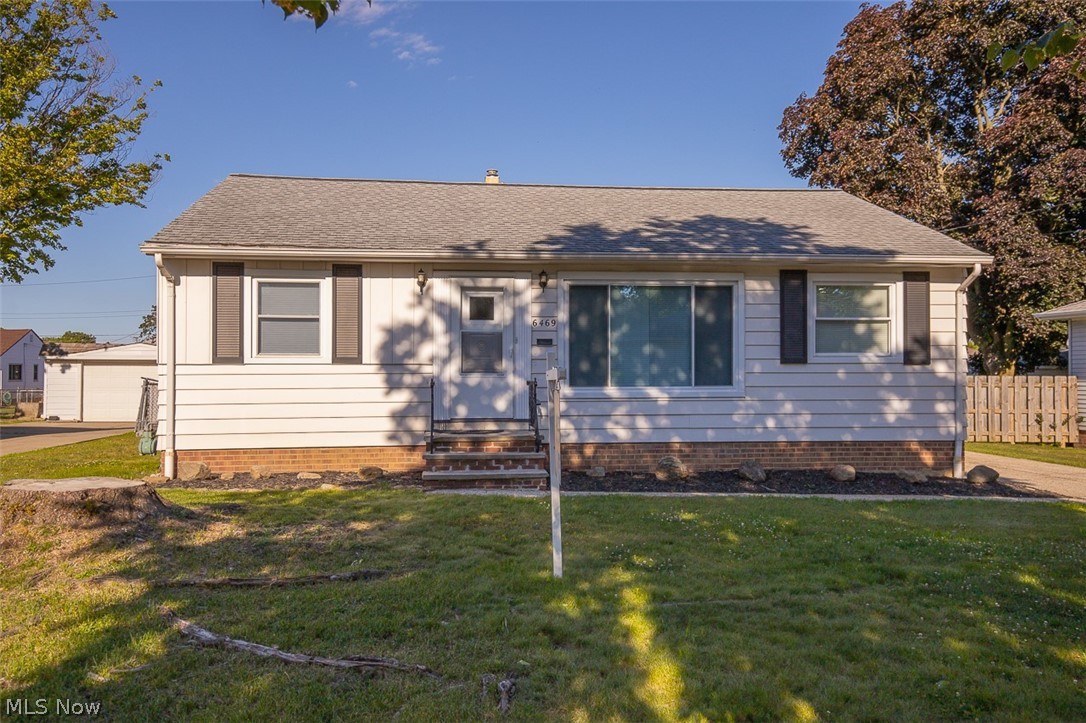 Nestled in the heart of Parma Heights, this 3 bedroom ranch home is a perfect blend of comfort and modern convenience, making it an ideal retreat for families and individuals alike. With a fresh update throughout, including new interior paint, this well-maintained charming gem boasts 1,532 square feet of finished living space, showcasing 3 inviting bedrooms and 2 full bathrooms. As you step inside, the warm wood flooring greets you, leading through the spacious living room and into each of the cozy bedrooms. This cohesive design with neutral decor creates an inviting atmosphere, encouraging relaxation and connection. The heart of the home lies in the kitchen and adjacent dining area, where durable luxury vinyl plank (LVP) flooring ensures easy maintenance while adding a touch of elegance to everyday meals. Venture downstairs to discover the partially finished basement, featuring an expansive recreation room of approximately 468 square feet. This versatile space, also adorned with LVP flooring, is perfect for casual entertaining, hobbies, or simply unwinding after a long day.  Outside, the fenced backyard offers a private oasis, complete with a patio area ideal for outdoor gatherings or quiet evenings under the stars. This home also comes equipped with essential features such as a two-car detached garage and a paved driveway, adding practicality to its charm. With a brand-new furnace system and brand-new air conditioning, comfort is guaranteed year-round. The property is conveniently situated within the esteemed Parma City School District and is just a stone's throw away from parks, medical facilities, shopping, and everyday amenities, providing an unparalleled lifestyle of convenience. This ranch home is more than just a house; it’s an opportunity to embrace a well-situated property that offers versatility, functionality, and a warm, welcoming atmosphere. Don't miss your chance to make this beautiful home your own!