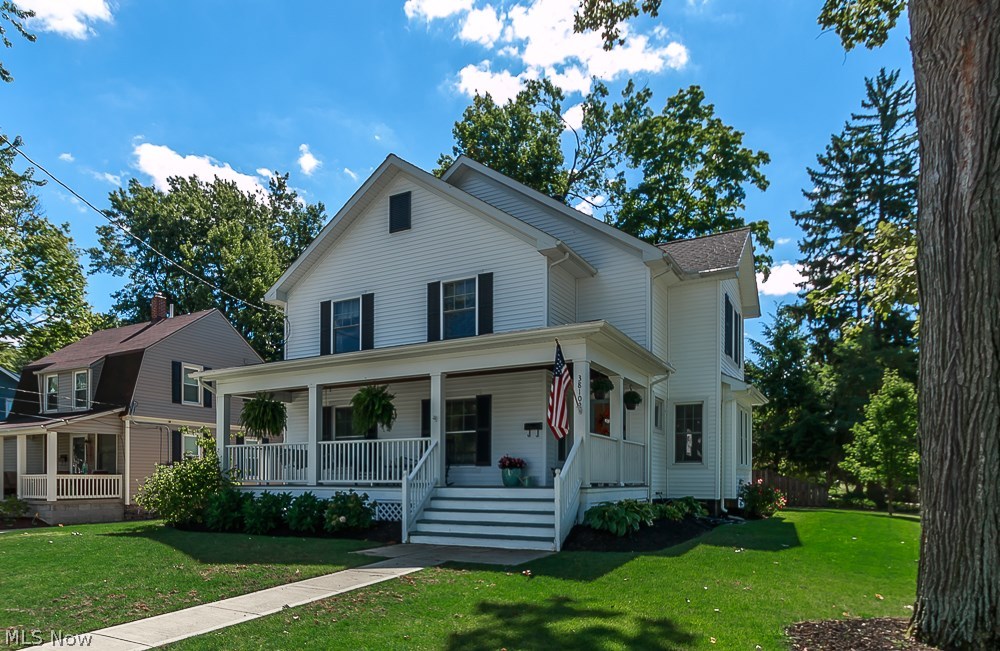 Looking for charm, character and style?  This is it!  Enjoy this move in ready and completely rehabbed and redesigned home with the appeal of the old but with the convenience of the new.  HUGE inviting front porch to take in the active neighborhood and leads to the original front door.  The details begin the second you step inside the foyer.  Hardwood floors can be found on the first floor throughout. Enjoy the full size dining room/living room with the built ins and wood burning fireplace.  Open concept living leads to ample family room with more build in shelving and media.  The large eat in kitchen has the original seating nook with double sided curio.  Modern kitchen with all the necessities including appliances.  Even the laundry room is adorable a door leading to back porch and a pocket door.  The first floor is finished out with the updated guest bath and an ample office. Follow the gracious staircase with landing to the upstairs which has all the bedrooms.  Large master suite h