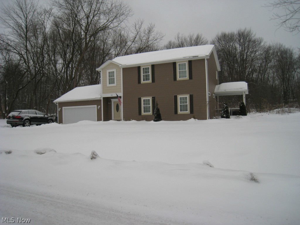 Newer Construction with great upgrades and features! 9 ft ceilings 1st floor, 18 inch tile in foyer, kitchen, bath, dining area and 1st flr laundry! KraftMaid Cabinets throughout w self-closing doors & drawers, kitchen w tile backsplash & crown molding. Cathedral ceiling in master suite, Energy Efficient Jeld-Wen windows (Low-e & argon gas), Oversized trim throughout 1st floor, 2x10 joists & 3/4 inch subfloor w 50 yr warranty. High Efficiency Furnace & A/C, Lifetime warranty dimensional shingles! Wide open great room floor plan, covered deck, 2 car attached garage and full basement. Gorgeous kitchen w stainless appliances including gas range. Cathedral master suite w walk in closet & spacious master bath w/ 2 sink vanity, 4 ft shower & tile floors. Main bath upstairs w/tons of storage, tile floors & shower/tub. Home sits on a wooded half acre lot. Top quality throughout.