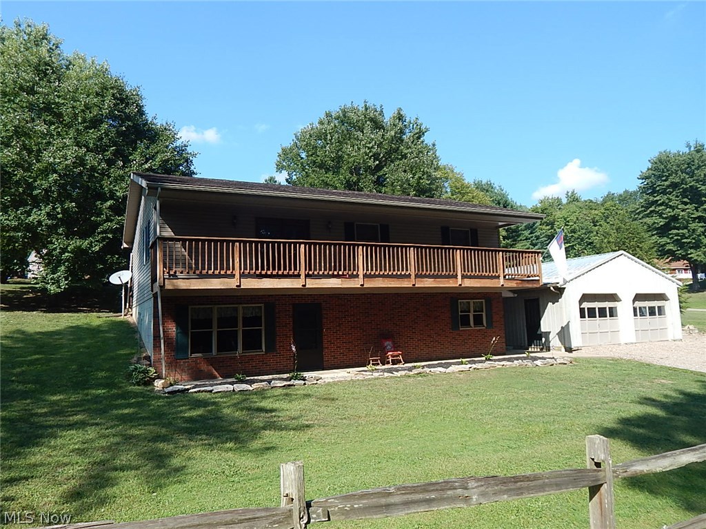 Sparkling ranch home in the Tri Valley School District.  Tastefully decorated, new floor coverings throughout, great family room with wet bar perfect for entertaining family and friends, lower level is exposed in the front with great natural lighting, full baths on each floor, decks front and back and patio area in the front bottom level, this a nice home there is nothing to do but move in.  Large detached garage also and plenty of parking area.  Well water but public water is available in the front of the house.  Heat pump, woodburning stove and propane stove for additional heat source if the electric goes out.