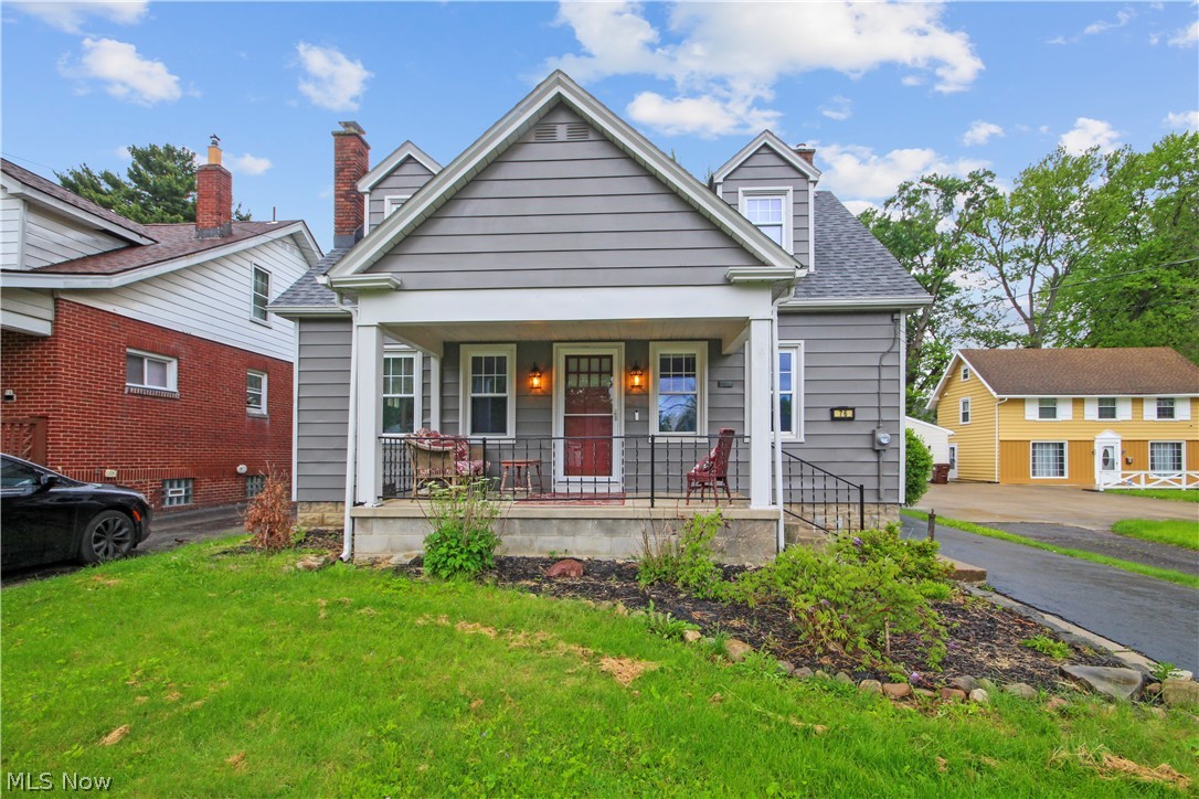 Welcome to this charming 3 bedroom, 1.5 bathroom recently updated home. Located in a quiet Boardman neighborhood 76 Terrace Dr has been freshly painted and has refinished hardwood floors throughout. A blend of modern and traditional comfort style will delight you! There is a flexible layout with one bedroom on the main floor and two bedrooms up. The main bathroom is also on the first floor and has recently been nicely updated with clean modern finishes, and a half bath is located in the basement...very convenient! The updated kitchen is a highlight for this home with sleek, granite countertops and included appliances. Relax on the lovely front porch or in the private backyard. the full basement, great for storage, and the 1 car garage complete the package!