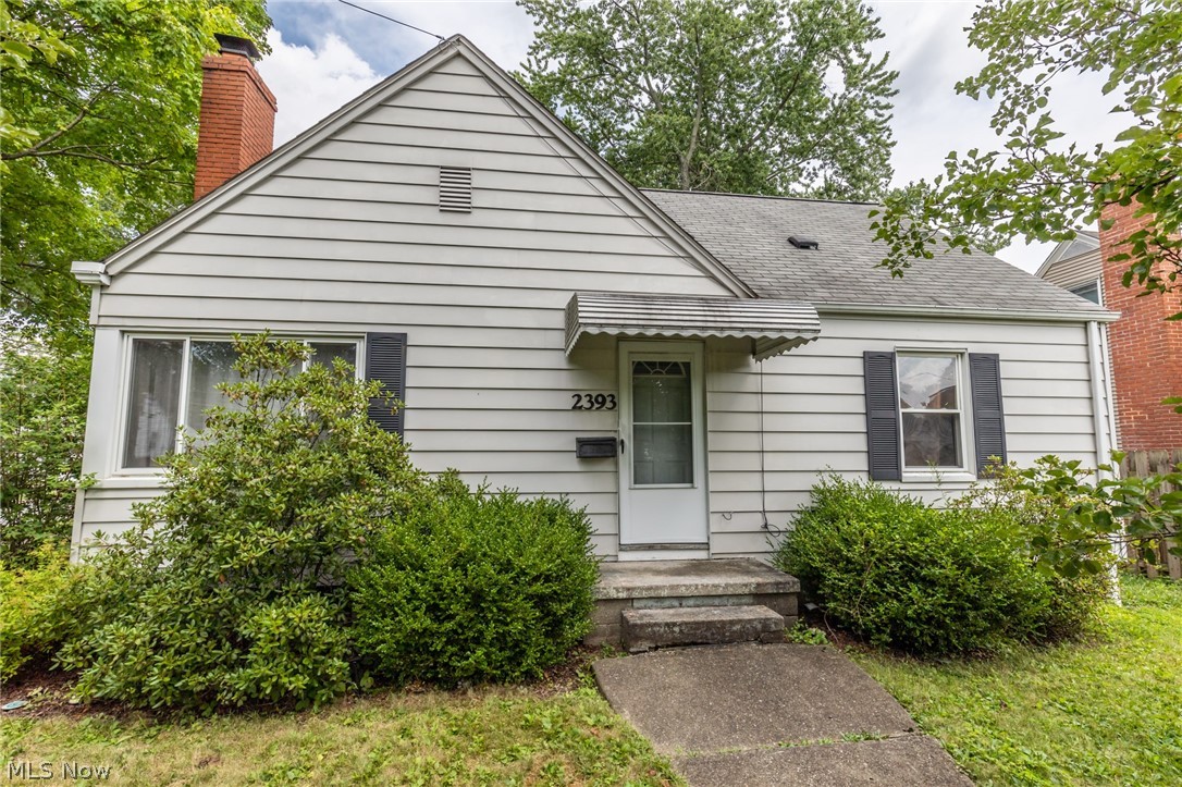 A hard to find Cuyahoga Falls Cape Cod with an attached 2 car garage!  This 3 bed, 2 full bath home needs a little TLC and can be great.  A large living room has a fireplace, and opens to the formal dining.  An eat in kitchen is 19x11.  The upstairs bedroom also has a sitting area.  The windows are updated vinyl, the yard is fenced, a full basement, and much more.
