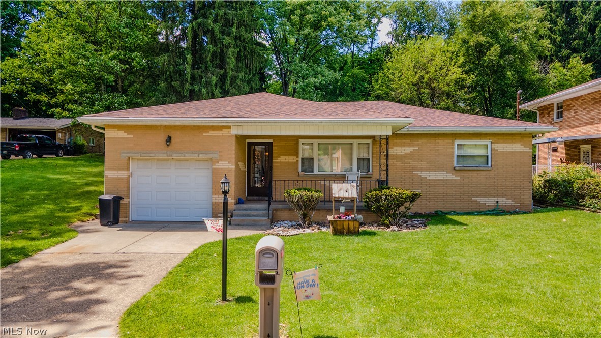 Tucked away on a quiet dead-end street, this charming brick ranch is one you won't want to miss. As you step inside, you're welcomed into a spacious great room with Generous front-facing windows to fill the home with abundant natural light.
 Most of the main floor boasts stunning original hardwood floors, adding timeless appeal.The home features three bedrooms conveniently located on the main floor, along with a full bathroom. The modernized kitchen and dining area seamlessly blend style and functionality, offering stainless steel appliances, updated cabinetry, and beautiful granite countertops—perfect for entertaining and creating lasting memories.  Just off the kitchen, you'll find access to a spectacular oversized back patio designed for outdoor living. The large patio features a built-in stone grill/fire pit, creating the perfect setting for gatherings, summer cookouts, and relaxing evenings with family and friends. The large backyard has a park-like feel and provides plenty of room for pets, play, gardening, or simply enjoying the outdoors. A storage shed offers additional space.  The finished lower level offers even more living space with a freshly updated recreation room and a built-in bar. Completing the lower level is a full bathroom, laundry area, and workshop, providing both functionality and flexibility for a variety of needs.  This home offers the perfect combination of comfort, space, and modern updates in a peaceful location.  Just minutes away from Rt 22 (major highway to PA), schools, shopping plazas, and more!  PER SELLER AND APPROX: ROOF 2022, PROFESSIONAL WATERPROOFING WITH TRANSFERRABLE WARRANTY.  APPROVED BUYERS TO MAKE APPTS PER SELLER KIND REQUESTS