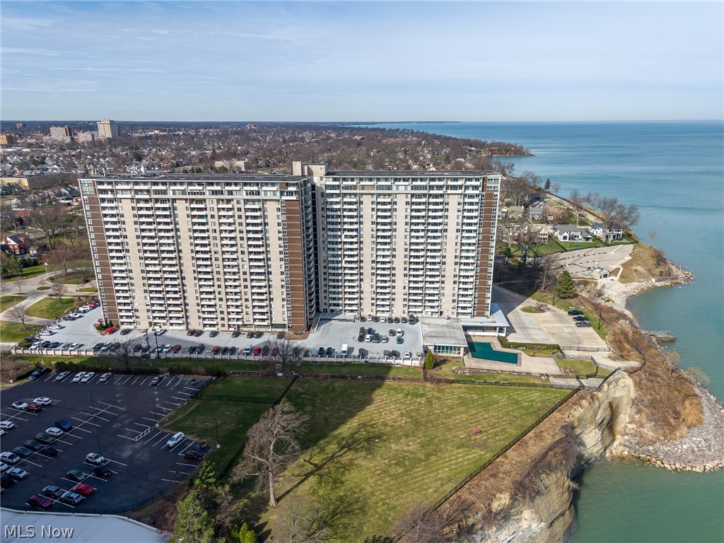 What a view!! This 20th floor unit in the "resort style" community of the Carlyle is ready for it's next owner. This unit comes with a large living space with a wall of windows that overlook Downtown Cleveland and Lake Erie. Recent updates include new flooring, baseboards, paint, and a new dishwasher. This unit comes with it's own dedicated indoor parking space and storage locker. The monthly fees cover heat, air conditioning, water/ sewer and trash. Some of the many amenities included with the Carlyle include indoor and outdoor pools, racquetball court, game room, barbershop/ salon, convenience store, gym, and the Summer Place restaurant. This location is minutes to Lakewood Park, the many shops and restaurants of Lakewood, Edgewater, and Downtown Cleveland!