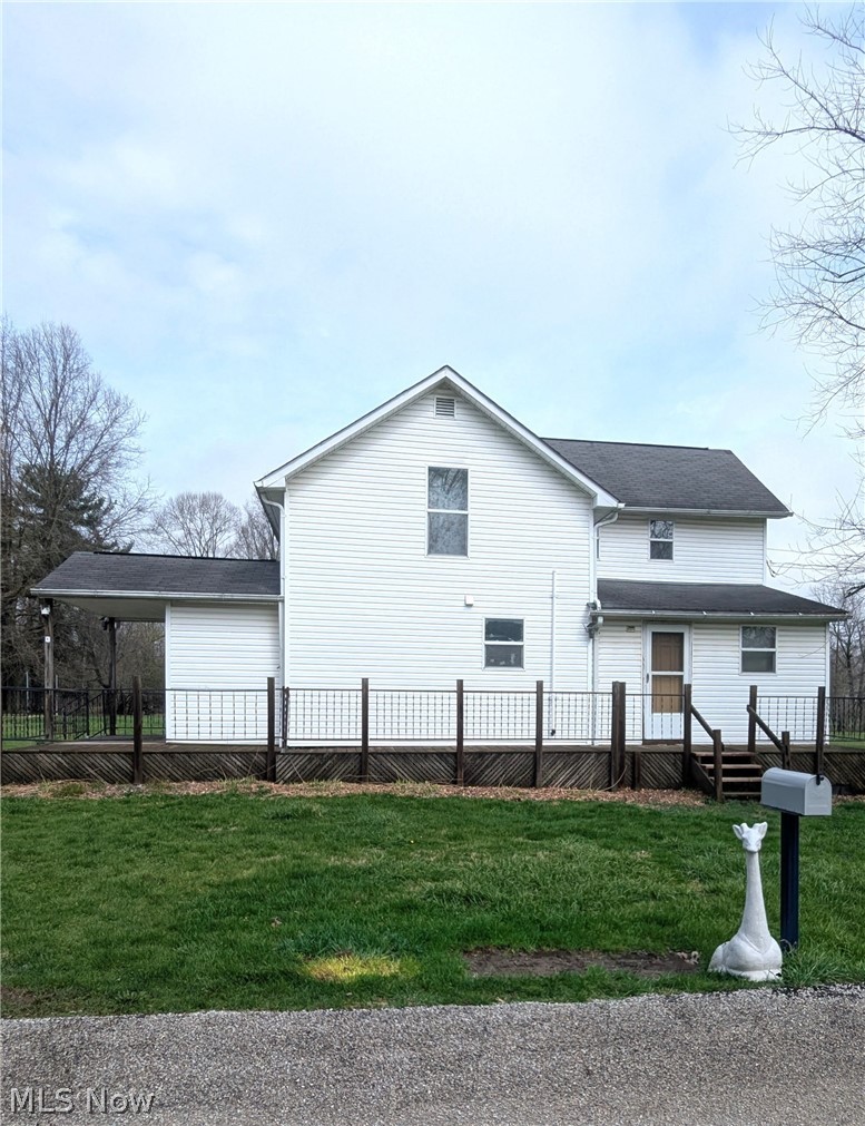 Looking for a fixer upper or possibly investment property?  Take a look at 6354 Sittig Ave. in Hubbard.  This home features 4 bedrooms, 2 full baths across 1,704 square feet of living space.  The property does need renovations, updating and some tlc, but could make a very nice home, or income producing property for somebody.  The home has been rented out by the same tenants since the early 1990’s.  On the main floor you will see a very large kitchen area with a walk-in pantry, first floor bedroom, full bath, living room and family room which all have hard wood floors underneath the carpet. The upstairs has three very large bedrooms that also have hardwood floors under the carpet and another full bathroom. The basement of the home is very old being a century home but does have a furnace that is in working order, and newer hot water heater.  The outside of the home has had some things done to it over the years with vinyl siding and newer windows and porches off the front and side doors. There is also a walk-up access door from the basement to the side yard as well as a nice, detached block two car garage. The property includes 19 parcels that all included add up to 1.4656 acres of property and has frontage on two different roads. Home being sold as-is condition.  Call to schedule your private showing today.