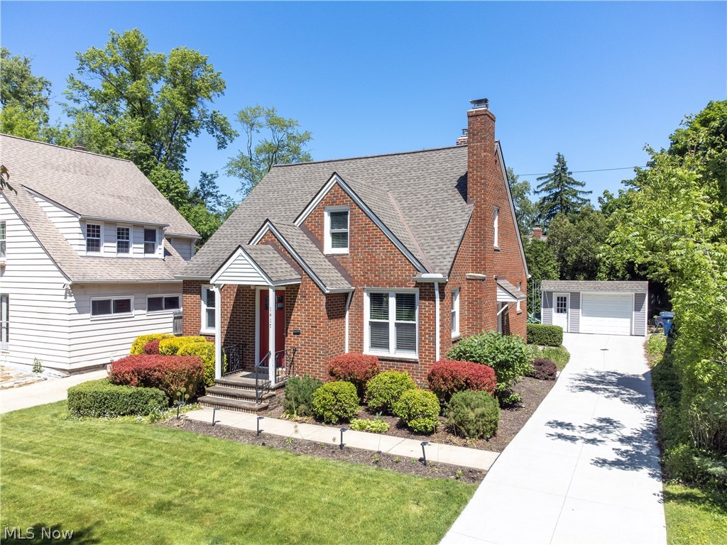Distinctive, tranquil brick bungalow featuring mid century architectural details and updated, modern kitchen and bath. House shows evidence of thoughtful design. Central air. First floor bedroom and bath. Second floor bedroom, incorporated into an expansive loft space, provides additional housing and work from home flexibility. 

Substantial systems work has been completed providing peace of mind: New concrete driveway. Newer roof and windows. Basement waterproofing with transferrable warranty. New hot water tank and newer HVAC. New doors. Bonus for health: house has been tested and certified lead free. 

Intentionally designed landscape provides for cycles of visual interest with minimal maintenance. Rear elevated deck and backyard patio and picnic table provide a great area for entertaining. 

House can be provided furnished. Close to University Circle.