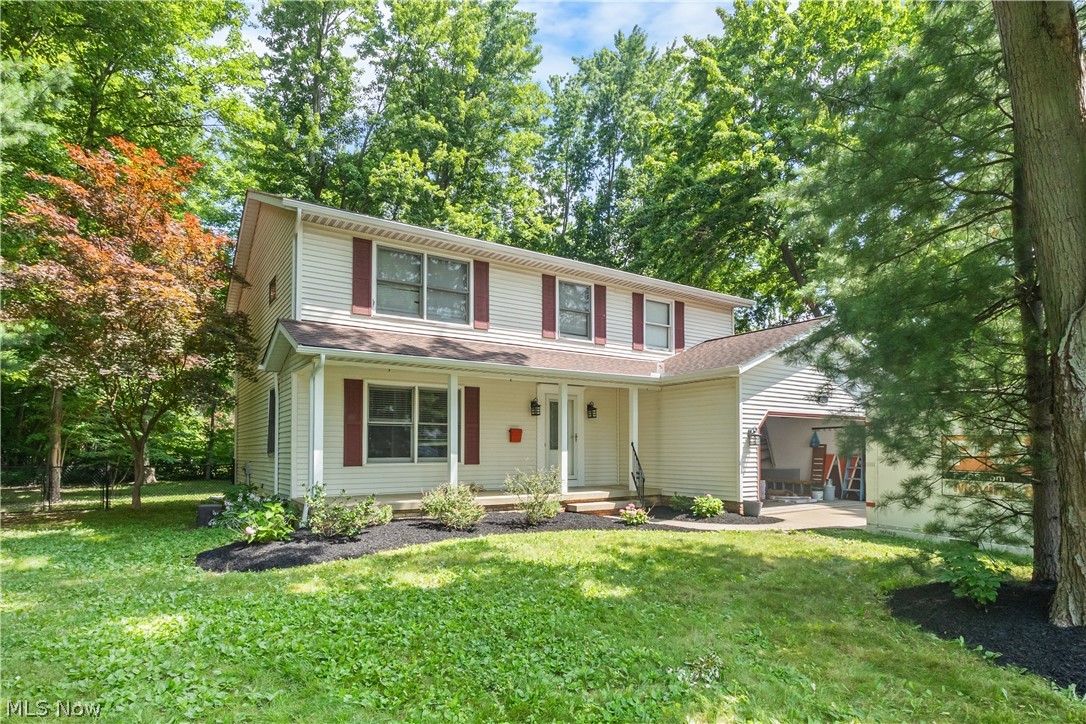 Welcome home to this maintained colonial tucked away on a desirable cul-de-sac in Mentor! Offering four bedrooms, three bathrooms, this spacious home provides the perfect blend of comfort and modern updates. Inside, you will find numerous improvements throughout, including new flooring across much of the home and fresh paint in several rooms, creating a bright and inviting atmosphere. The refreshed kitchen features updated cabinetry, a new dishwasher, and a new microwave, making it both stylish and functional. All appliances to stay. Additional updates include a newer furnace and central air conditioner (2025), providing added peace of mind for years to come. Don't miss your chance to make this beautiful property your next home!