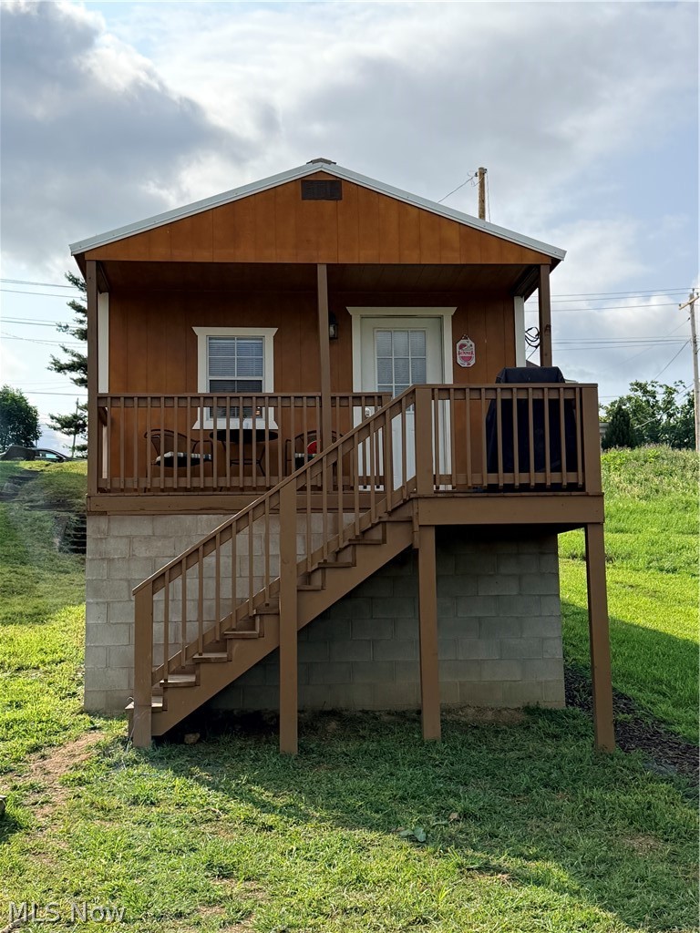 Discover simple, comfortable living in this newly built 2026 tiny home in Cadiz, Ohio. Thoughtfully designed to maximize every square foot, this charming home features 1 bedroom, 1 full bathroom, and an efficient layout that's ideal for a first-time buyer, downsizer, weekend retreat, or low-maintenance lifestyle.

Enjoy year-round comfort with energy-efficient mini-split heating and air conditioning units. Step outside to a cozy back porch and private yard, offering the perfect spot for morning coffee, outdoor dining, gardening, or relaxing at the end of the day.

With brand-new construction, modern comfort, and easy upkeep, this inviting tiny home offers an affordable opportunity to own a place of your own in Cadiz. Schedule a showing and see how comfortable small-space living can be!