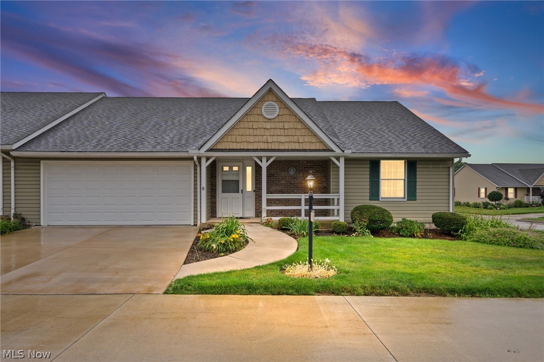 Welcome Home to Easy Living in the Desirable 55+ Park Place Condo Community!

Nestled at the end of a quiet cul-de-sac, this well-maintained condo offers the convenience of first-floor living in a friendly and sought-after community. Enjoy easy access to shopping, dining, and major highways, making everyday errands and travel a breeze.

Step inside to a spacious foyer that opens into an expansive living room, creating a warm and inviting atmosphere for both entertaining and relaxing. The open-concept layout flows seamlessly into the kitchen and bright four-season room, where large windows fill the space with natural light and provide access to your private backyard retreat.

The main level features two generously sized bedrooms, including a primary suite with a walk-in closet and private en-suite bath. A second full bathroom, first-floor laundry, and abundant storage add to the home's convenience. All appliances are included, making this home truly move-in ready.

The finished lower level provides additional living space and is already plumbed for a third full bathroom, offering excellent potential for future expansion. A large two-car garage includes a concrete ramp leading directly into the kitchen for easy, accessible entry.

Enjoy the carefree lifestyle you've been looking for—just pack your bags and move right in!