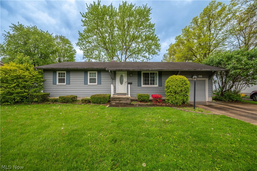 Welcome home to effortless living in this beautifully maintained 3-bedroom, 1.5-bath ranch nestled in the highly sought-after Austintown Local School District. From the moment you arrive, you’ll appreciate the care and thoughtful updates that make this home truly move-in ready.  Step inside to discover a bright, inviting layout designed for both comfort and functionality. The stylishly updated kitchen (2020) serves as the heart of the home, featuring granite countertops, modern cabinetry, and sleek vinyl plank flooring—perfect for everyday living or hosting family and friends. That same durable, contemporary flooring flows seamlessly through the main living spaces, creating a cohesive and polished look.  Peace of mind comes easy with major mechanical updates already completed, including a new central air system (2024), hot water tank (2025), and a professionally waterproofed basement (2024) with sump pump. The partially finished lower level offers flexible space for a rec room, home office, or gym—whatever fits your lifestyle.  Outside, enjoy your morning coffee or unwind in the evening on the covered back patio, overlooking a manageable yard complete with a storage shed for added convenience. The attached 1.5-car garage adds everyday practicality.  Blending comfort, updates, and a prime location, this home is a standout opportunity for anyone seeking quality, convenience, and value in Austintown.   OPEN HOUSE scheduled for Sat. May 16th 12:00pm - 2:00pm and Sun. May 17th 12:00pm - 2:00pm