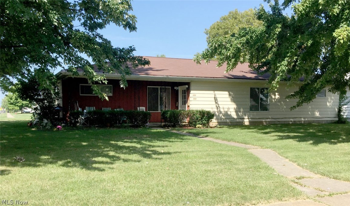 Freshly painted through out!  New carpet throughout, Updated bath with new ceramic tile surround, vanity and floor, new tile floor in the kitchen, big garaga with electric door opener. Patio. Great location with walking distance to Lorain Plaza shopping center and a short drive to Lighthouse Village.  This one floor property is ideal.  Huge living room, nice sized bedrooms a great location!  Call and see today.