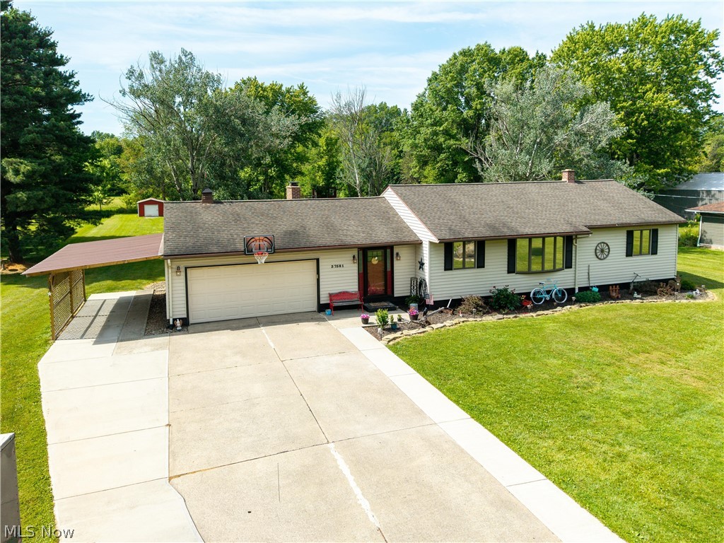 Easy living in this 3 Bedroom, 2 Full bath ranch in Midview schools. This renovated property sits on close to an acre and has all the country charm with modern amenities. All updates and renovations took place over the last 5 years to include New Furnace , Air Conditioning , and Hot Water Tank to start.. Less than a minute ride from Midview schools, and less than 10 minutes to shopping, parks and recreation, make this a great location for nearly any buyer looking for a home in Eaton Township ( No RITA Tax) The Rest of the home has been decorated with rural flare and has great features including a wood burning fireplace insert and a large enclosed patio/breezeway/mudroom. The updated kitchen with newer appliances and countertops is open to the bright and airy dining room.  Both bathrooms have been recently updated as well. A huge covered deck was recently added for entertaining or just relaxing and enjoying the country view. The finished basement has a surprize feature you won't want to miss and must see in person! Newer shed added in back for lawn equiptment and salt water pool that stays! Don't miss this great home with so much to offer! Call Your agent today!