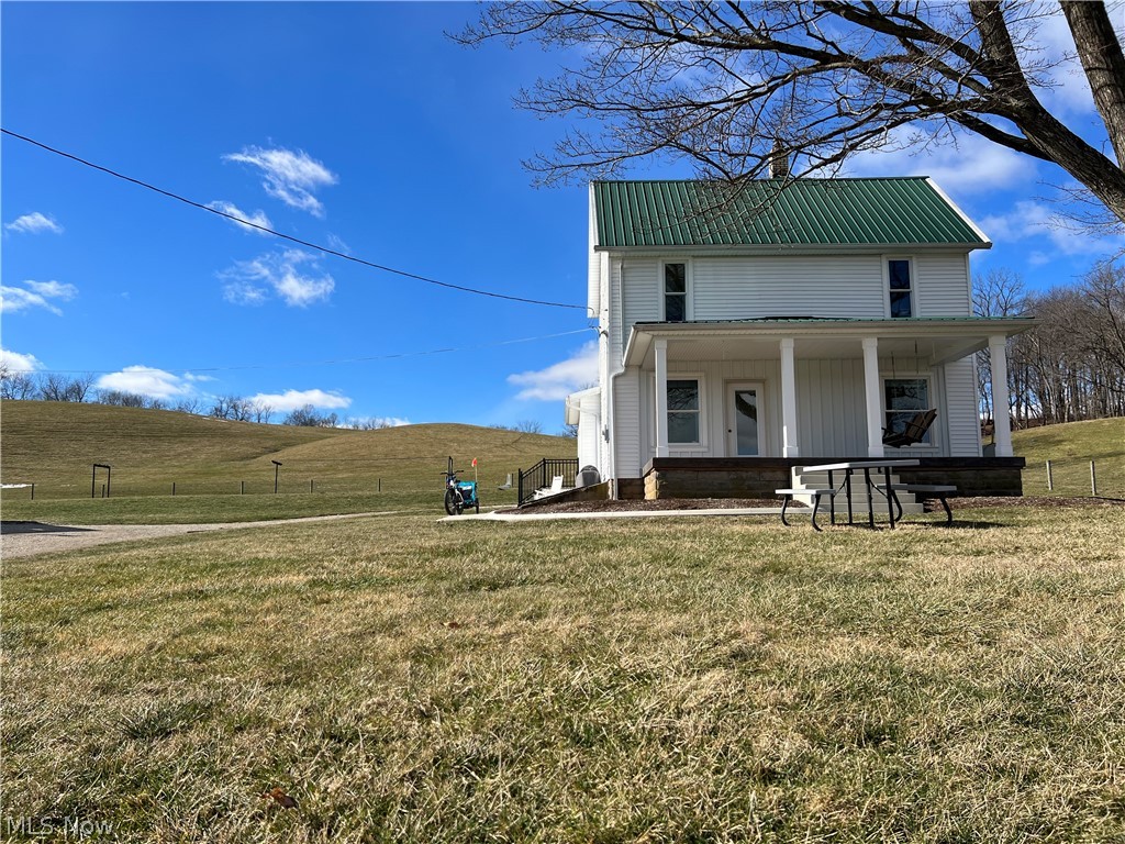 Looking for amazing views? This property has beautiful rolling terrain with an excellent mix of pasture, tillable, wooded, and thick grasses. Features include a 3bd/1.5 ba updated home, a 34'x54' bank barn with lean to, and fenced pasture. Bring your animals with the nice barn and the pasture consisting of 9 +/- acres and newer professionally installed fence. This property has it all whether you are looking to hunt, farm, of just use for recreation. The habitat mix on this property has proven results of holding large Whitetails and other wildlife. This is one you do not want to miss!