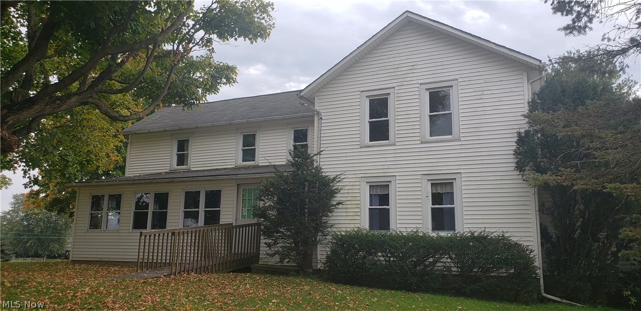 This Century+ home offers huge rooms for comfortable living.  Formal dining room, large living room, 6 bedrooms including  1st floor Primary suite with dressing room and access to full bath, double stairs to 2nd floor and wonderful mud room. 1st other room (12x10) is area attached to Primary bedroom (use to be a kitchen); 2nd other room (20x10) is the walk-in attic on 2nd floor.Outbuildings include: 30x48 Insulated shop with concrete floor and 8' overhang; 36x64 Machinery shed with metal roof, concrete floor and 12'doors; large 2 story barn 38x50 with attached 24x32 horse barn with newer siding on North side, metal roof, livestock stalls and run in shed; and chicken coop. House outbuildings and 23 +/- acres are being split from original 88 acre parcel. Hitzer heating stove in living room does not stay. NO SUNDAY SHOWINGS