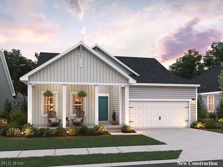 Welcome to this stunning newbuild 4bedroom ranch nestled in a charming community
setting. Thoughtfully designed with modern farmhouse style throughout, this home
offers bright, openconcept living with timeless character. The spacious great room
features a cozy fireplace, vaulted ceiling, and seamless flow into the gourmet kitchen-
perfect for entertaining or everyday comfort. A true single level living experience with
generous bedrooms, quality finishes, and abundant natural light. Don’t miss this
exceptional opportunity to own a brand new home that blends style, comfort, and
convenience in a sought after neighborhood!