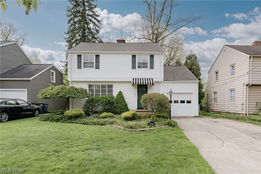 Welcome to 5268 Edenhurst Rd, Lyndhurst – A Charming Colonial Perfect for Family Living! This beautifully
maintained 4-bedroom, 2.5-bath colonial offers comfort, style, and functionality in one of Lyndhurst’s most desirable
neighborhoods. Step inside to a light-filled living room featuring a cozy fireplace, creating the perfect gathering spot for
family and friends. The formal dining room flows seamlessly for everyday meals or special occasions, enhanced by modern
lighting and a soft light-gray color palette that makes the entire home feel bright and sophisticated. The updated kitchen
combines classic and contemporary touches, showcasing crisp white cabinetry, granite countertops, and stainless steel
appliances. Thoughtful details such as crown molding, soft-close drawers, built-in pantry, spice cabinet, and custom handcrafted ceramic tile flooring sourced from the Southwest add both beauty and function. This space is designed for both
everyday cooking and entertaining. A warm and inviting family room sits just off the kitchen, complete with a second
fireplace, ceiling fan, and window overlooking the spacious backyard. From here, step out to the deck—ideal for outdoor
dining and family fun. A half bath on the main level adds everyday convenience. Upstairs, you’ll find four generous
bedrooms and a full bathroom with stylish finishes. The lower level features a partially finished area, offering flexibility to
create a recreation space, home gym, or playroom, complete with a full bath and laundry area. Outside, enjoy a large
backyard perfect for gatherings, play, or gardening, along with a beautiful deck for entertaining. An attached garage adds
convenience and storage. Move-in ready and full of charm, this home blends timeless colonial character with modern
updates—an ideal place for your family to grow and make lasting memories!