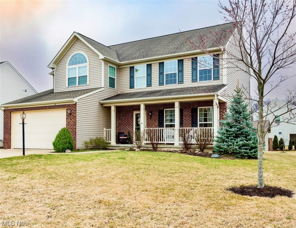 Beautiful ready to move in home in the prestigious Waite Farms development.  This spacious home has 4 bedrooms and 2 full baths upstairs, a 1/2 bath on the main floor, and another full bath in the basement. Additionally, the house includes a bright morning room that opens to a large kitchen with a huge island, 42" maple cabinets, granite, stainless steel appliances that stay, and a pantry.  The main floor has 9' ceilings over the spacious family room that has an upgraded 4 ft. extension, a formal dining room and living room, and a home office.  The laundry room is conveniently located on the first floor.  The basement was finished in 2019 which provided more living space with 8' ceilings and full kitchen.  Heated garage with a new garage door opener in 2019 and an extra concrete pad on the side of the house.  There is a 12 x 16 fenced in vegetable garden next to the shed where you can store all your outdoor tools.  A walking trail is easily accessible from the property.  Make your appo