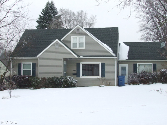 Large 4-bedroom Cape Cod on corner lot.  1st floor includes huge living room, eat-in kitchen with sliders to 12x12 concrete deck, two bedrooms and full bathroom.  Upstairs are two more large bedrooms.  Full basement, 1-car attached garage, 2-car detached garage.  Hardwood floors throughout.  Newer siding, windows.  A little TLC could make this your DREAM HOME!  (Owner is still removing personal items) (Subject to short sale agreement by lender)