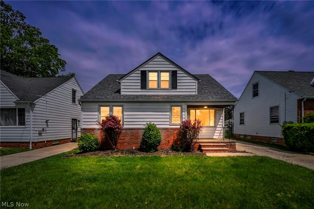 Being sold POS compliant! Truly a beautifully remodeled, light-filled & spacious grand bungalow that is warm, welcoming & ready for immediate occupancy. Situated on a quiet desirable street, this exceptional home features a relaxing front porch, oversized 2-car garage & stunning updates throughout. Attractive exterior includes a brand new dimensional roof, freshly washed low-maintenance vinyl siding & energy-efficient vinyl windows creating outstanding curb appeal. Step inside to freshly refinished gleaming hardwood floors, fresh paint plus bright sun-bathed interior designed for comfortable living. Brand new shaker-style white kitchen is sure to impress, featuring beautiful & new durable luxury vinyl plank flooring plus a large dining area perfect for gatherings and entertaining. Comfortable great room provides the ideal space to relax and unwind. Two first-floor bedrooms plus a full bath offer convenient one-floor living options. Huge second-floor third bedroom or recreation space is exceptionally versatile and includes the rare convenience of a second-floor bath. Full open basement appears solid, clean & offers endless possibilities for storage, workshop space or future finishing. Additional improvements include a high-efficiency furnace for energy savings & central air for year-round comfort. Easy to show and ready for immediate occupancy.