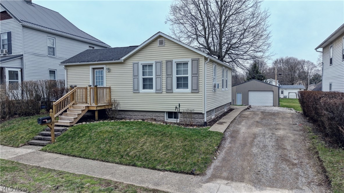 Welcome home to this beautifully updated ranch in Brewster! Offering 3 bedrooms and 1 full bathroom, this home combines comfort and convenience with easy one-floor living. Recent updates include a newer hot water tank, giving you peace of mind right from the start. One of the standout features is the impressive 30x26 garage/shop—perfect for hobbyists, extra storage, or anyone needing serious workspace. Whether you're working on projects or just want room for all your toys, this space delivers. With its functional layout, updates already in place, and a great location, this home is ready for its next owner. Don’t miss your chance to make it yours!