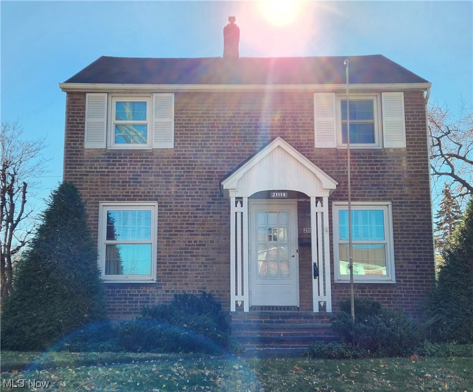 Spacious Corner Lot! 1 previous owner that meticulously cared for the home. This 4 bedroom 1.5 bath Brick Colonial is just waiting for it's next owner to fill the home with life and love! . This home has lots of character, and Ample storage throughout. An Enclosed patio with concrete floor.  A 1 car detached garage.