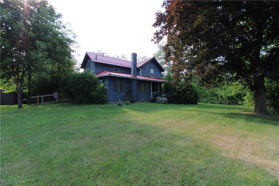 Down Home Country Living! 2/3 Bedroom Colonial (could turn extra dining room back into a first-floor bedroom) Valley Kitchen with all the appliances included, Formal Dining Room & Living Room. Bonus room upon entry. Laundry and Half Bath on 1st floor. Upstairs offers a full bath, Recreational/Office Space and 2 bedrooms! Home offers wood floors throughout. Some windows have been updated~ Newer Metal Roof! Furnace and Hot Water Tank is July/ 2016. Water softener looks newer too. Basement measures 28.10 x 12.5. Garage measures 25.6 x 20.11 (furnace there) and another Garage 26 x 22.9. Outside shed 20 x 9.8 so lots of room for any hobby. Selling as is, no repairs. Septic is approx 17 years old, being verified/evaluated soon with TCHD. Make an appointment today!