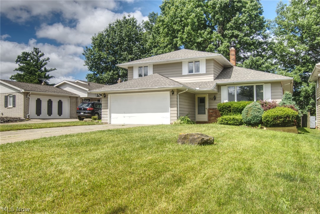 Fully updated split level with newly refinished hardwood throughout the house and brand new carpet. Open concept on the first floor with the dining area leading into the beautiful, spacious living room. Beautifully updated kitchen, with all new stainless steel appliances. New carpet in the large family room that has a warm fireplace and a walk out to the private deck in the backyard. The 3 bedrooms are located upstairs and boast spacious accommodations with large closets. The 2 full finished bathrooms complete this house, one containing a deep, jetted soaking tub. Other New in 2018 features: new furnace & AC; attached 2 car garage; basement rec room; ceiling fans; upgraded electrical; New Roof; Cement Work.
