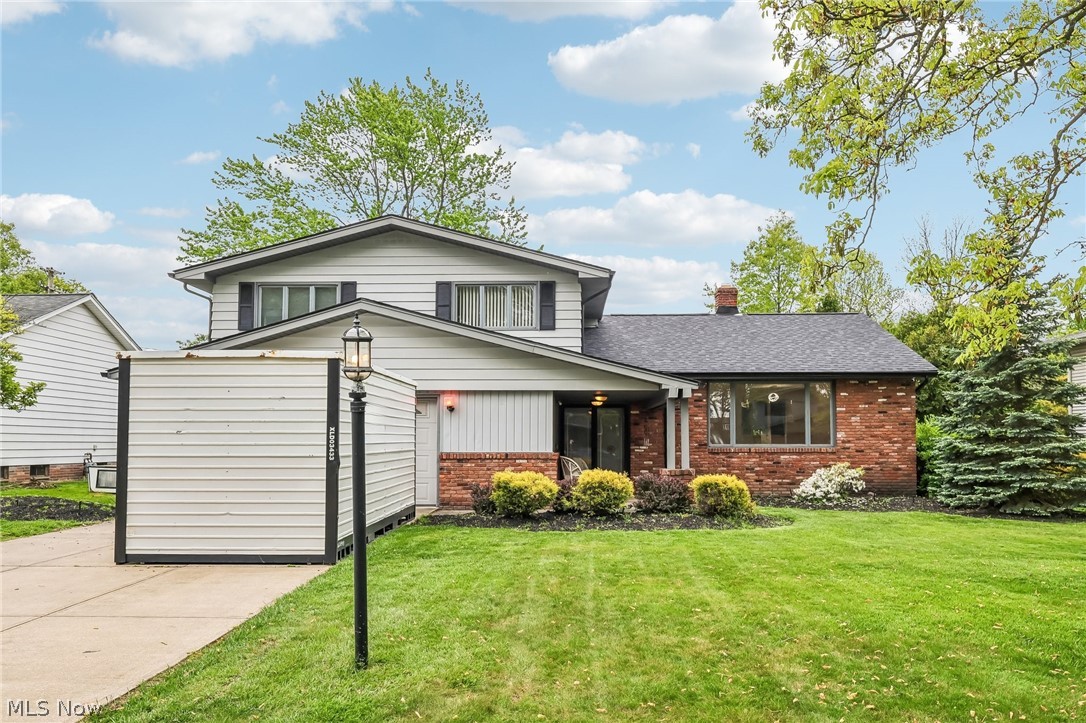 Welcome to this beautifully maintained split-level home in the heart of Lyndhurst! This move-in-ready property features stunning hardwood floors throughout the main living areas, soaring cathedral ceilings, and a cozy wood-burning fireplace that creates the perfect atmosphere for relaxing or entertaining.

Major updates have already been completed for peace of mind, including a new roof, new furnace, new AC, and new gutters. The second floor features brand new carpet, while the bedrooms have been freshly painted, giving the home a clean and updated feel throughout.

With its spacious layout, timeless charm, and big-ticket improvements already done, this home is the perfect blend of comfort, style, and functionality.