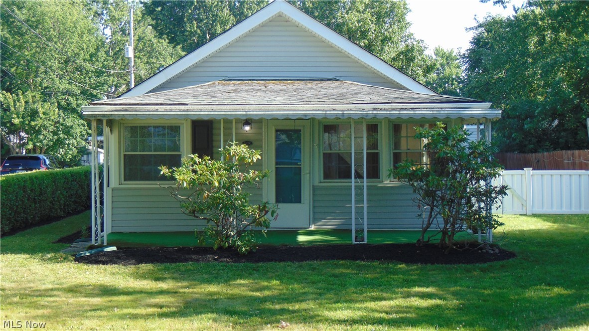 Welcome home to this charming and well-maintained 3-bedroom, 1-bath Cape Cod situated on a desirable corner lot in Eastlake! Built in 1940, this clean and move-in-ready home offers timeless character with pride of ownership throughout. The front yard is beautifully framed by mature shrubs, creating both curb appeal and added privacy. Inside, you’ll find comfortable living spaces, three nicely sized bedrooms, and a bright, inviting atmosphere. Step outside to enjoy the fully fenced backyard, perfect for pets, gardening, entertaining, or relaxing. Conveniently located near parks, schools, shopping, and major highways, this classic Cape Cod is ready for its next owner to call it home.