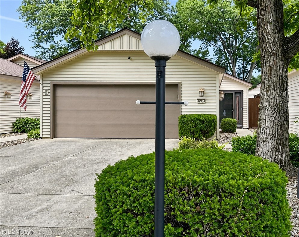 Welcome home to this exceptionally maintained, move-in-ready condo in one of North Ridgeville's most sought-after communities. This beautiful 2-bedroom, 2-full-bath home offers comfortable, low-maintenance living with an open and inviting layout. The spacious primary suite features an updated full bath and a generous walk-in closet. A second large bedroom and full bath provide plenty of space for family, guests, or a home office. The bright kitchen is equipped with a brand-new stove and microwave, along with a newer refrigerator and dishwasher, making it truly move-in ready. The convenient laundry/mud room is located just off the attached two-car garage for added functionality.

Step outside to your private patio, perfect for relaxing or entertaining. Residents also enjoy exceptional community amenities, including a swimming pool and fitness center, all within a beautifully maintained neighborhood. Schedule your private showing today!
