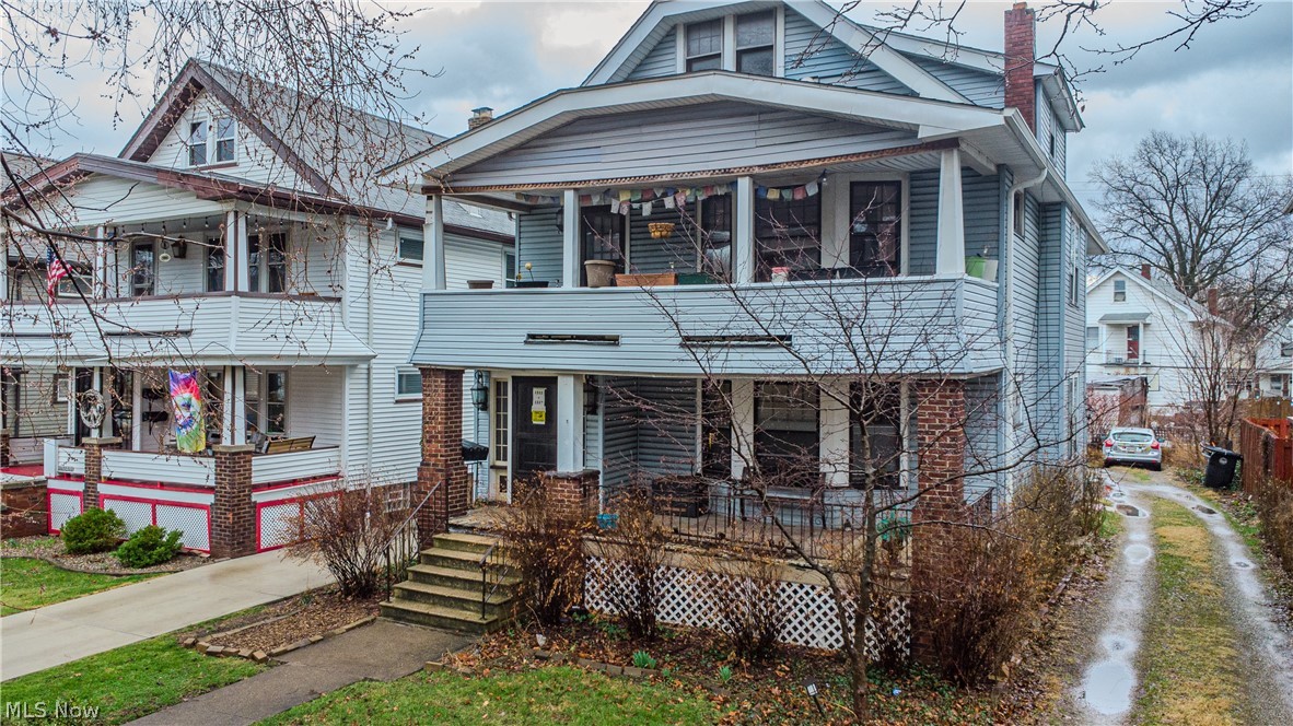 Nestled along a beautiful tree-lined street in the Clifton/Edgewater Corridor near Edgewater Park and the Lakewood border, this well-maintained triplex offers over 3,100 sqft of living space and excellent investment potential! Large front porches on both the first and second floors create welcoming outdoor spaces. Inside, the units showcase spacious, light-filled rooms with beautiful natural woodwork, hardwood floors, built-in display cases, and charming architectural details throughout. Recent updates include a roof (2022), water heaters (2022), and electrical panels (2018). Parking is available behind the property for tenants. A solid addition to any portfolio in one of Cleveland’s most desirable westside neighborhoods.