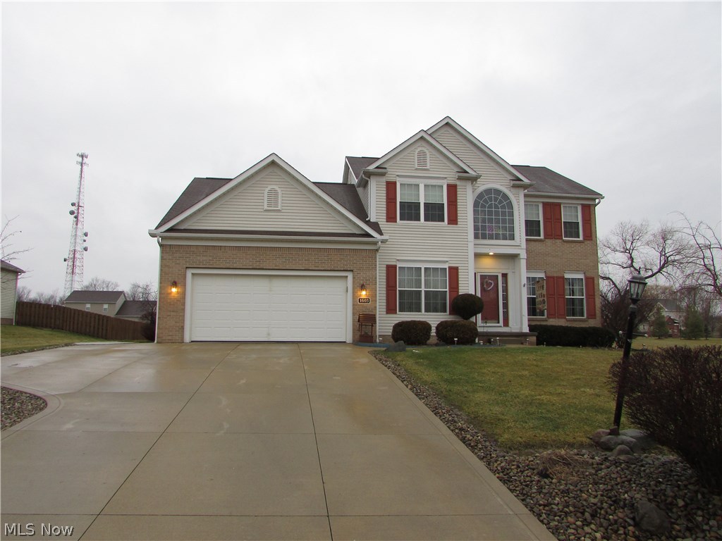 A remarkable custom built colonial in the desirable Hannum Crossing of Streetsboro.  With 4 bedrooms and 3.5 baths, this home boasts around 3500 square feet of total living space.  A remarkable eat in kitchen is very open and has a large center island, large pantry, and includes all of the appliances (refrigerator and stove are newer).  The sunken family room has a fireplace and cathedral ceilings.  The first floor also features a formal living room, formal dining room, and first floor laundry.  The two story foyer opens to a loft area, and into the large master suite with shower and Jacuzzi tub.  Each bedroom is spacious with large closets.  An amazing finished basement has a 26x25 rec room, a 23x15 Theater Room, and a full bathroom featuring a sauna.  The many amenities include a large deck, large yard, Shed,  ample storage, central vac, and so much more.  This home has been professionally painted.  There is a transferable home warranty through February 2019.