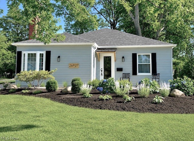 Completely renovated ranch home in an unbeatable Location! Welcome to this beautifully transformed 3-bedroom, 2-bath condo alternative, ideally situated just steps from shopping, restaurants, and everyday conveniences. Enjoy the best of the area with Lake Erie, local parks, and schools all within biking distance. Thoughtfully redesigned from top to bottom, this move-in-ready home showcases exceptional craftsmanship and attention to detail throughout. The extensive renovation includes a spacious new primary suite featuring an expanded bedroom, a private en-suite bath with a beautifully tiled walk-in shower, and a convenient laundry closet.
Two additional bedrooms offer flexibility for guests, family, or home office space. At the heart of the home, the oversized open-concept kitchen flows seamlessly into the inviting great room, where a cozy fireplace creates the perfect gathering place for entertaining or relaxing. Step outside through the sliding glass door to a backyard patio overlooking a large, fully fenced yard. The oversized two-car garage, built in 1992, provides plenty of room for vehicles, storage, and projects. A large attic in the house provides additional storage. Major updates provide peace of mind, including new plumbing and electrical systems throughout, central air conditioning, a new roof, new siding, and much more (see attached improvement list for complete details).  This stunning, turnkey home offers modern comfort, quality craftsmanship, and an outstanding location. Schedule your private showing today—this one won't last!