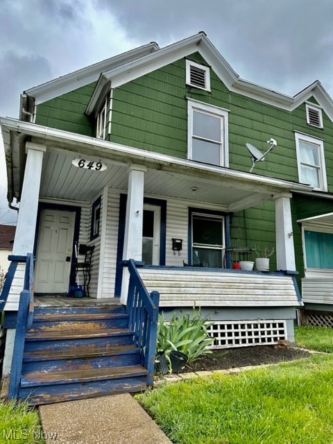 Sunny, cute and quirky upstairs 2 bedroom in a multifamily property.  Unit offers a cozy living room with a closet, a kitchen with room for a small dining table, one smaller bedroom without a closet (could be a great office!) and a very large bedroom with a walk in closet! Unit comes with an off street parking space.  Owner pays for heat, water, trash and sewer! Tenant just pays for their electric and internet! All adult occupants must fill in an online application that runs a credit report, bankruptcy history, criminal history and eviction history plus income verification. Passing credit criteria=600 credit score or higher no more than 3 things in collections.  Owner may consider slightly less than 600, but may require additional security deposit.  $50 nonrefundable application fee per person. No Pets.