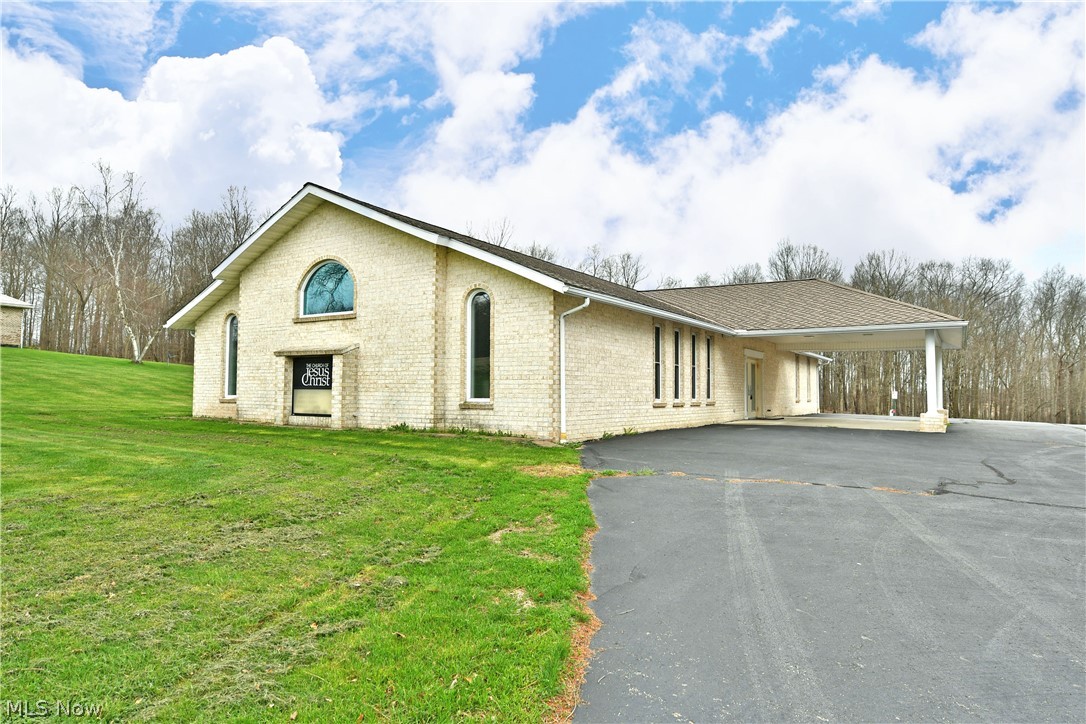 Set on 3 beautiful acres with a tranquil pond, this charming countryside church offers a rare opportunity to bring your vision to life. Whether you’re dreaming of a one-of-a-kind residence, an event venue, or a community space, the setting provides the perfect backdrop. Inside, the property is well-equipped to support a variety of uses. A functional kitchen offers excellent space for preparation and service, making it ideal for hosting gatherings and events. A dedicated office/AV room provides a private and efficient hub for administration and media needs, supporting seamless day-to-day operations or event coordination. The spacious fellowship area serves as the heart of the building—an open, welcoming space perfectly suited for gatherings, celebrations, or community connection. Surrounded by nature and filled with character, this is a place where ideas can truly take shape offering ample space and flexibility for a variety of potential uses. Call or set up an appointment today!
