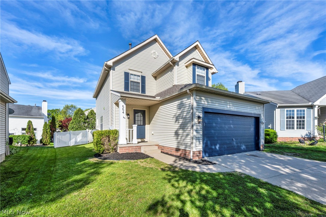 Nestled in the highly sought-after Coventry Crossing community, this beautiful 3-bedroom, 2.5-bath home offers the perfect blend of comfort, convenience, and neighborhood charm. Known for its welcoming feel and ideal location, Coventry Crossing is a place where you can truly feel at home from day one.

As you step inside, you’ll immediately notice the thoughtful updates throughout, including stunning custom-made cabinetry that creates an ideal space for entertaining. The bedrooms feature custom closet solutions, adding both organization and style. Continuing through the home, you’ll appreciate the ease of upstairs laundry—complete with a newer washer and dryer—while major updates like a new hot water tank and newer roof provide peace of mind for years to come.

Downstairs, the large, dry unfinished basement offers incredible flexibility. Whether you use it as a bonus space now or choose to finish it into a second living area, home gym, or recreation room, the possibilities are wide open to fit your lifestyle.

From there, step outside to your fully fenced backyard—perfectly designed for both privacy and enjoyment. Whether you're hosting gatherings, letting pets play freely, or simply unwinding after a long day, this outdoor space is ready for your personal touch.

Beyond the home itself, the location truly shines. Enjoy a walk to the community playground, explore the nearby trails at Firestone Metro Park, or spend an evening out at Topgolf or Firestone Country Club just minutes away. With quick access to highways, shopping, and the airport, convenience is always within reach.

Schedule your showing today and come experience what makes this home—and this neighborhood—so special. This is the one you’ve been waiting to call “home.”