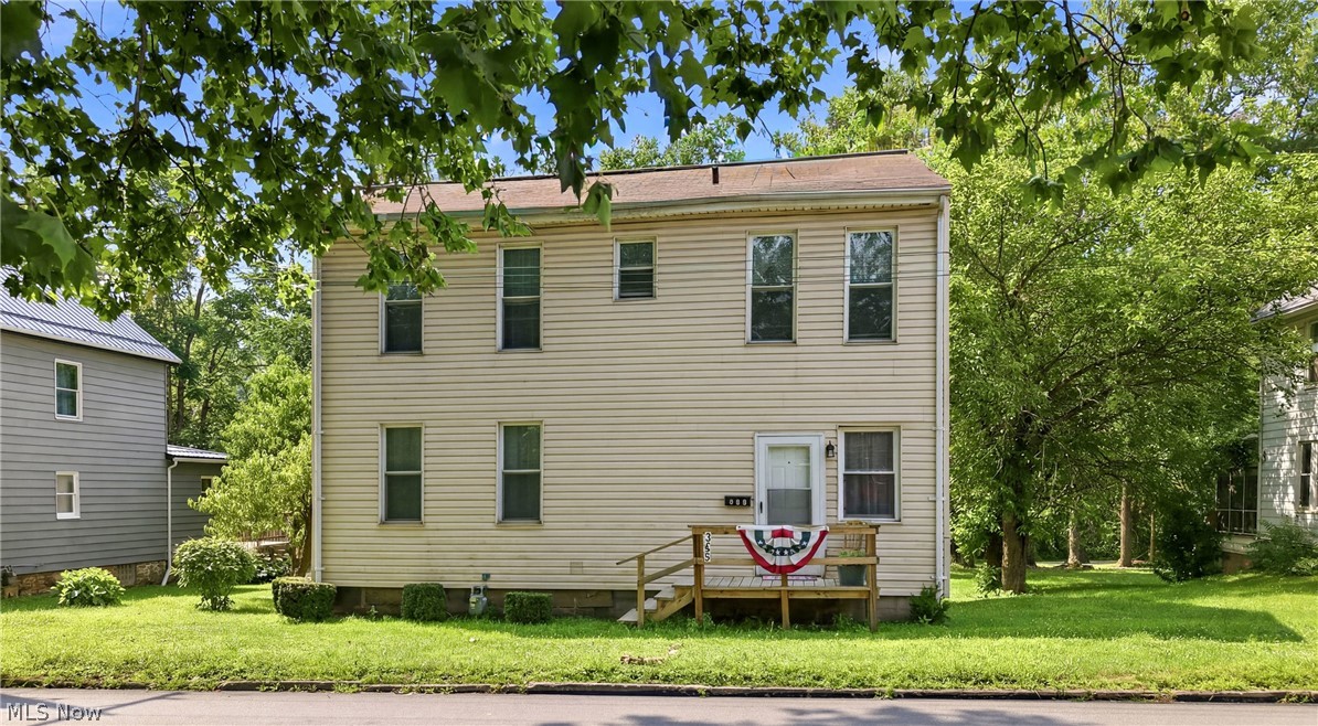 Completely renovated from the inside out, this spacious two-story home offers the perfect blend of modern updates and small-town charm in the heart of Lisbon, Ohio. Conveniently located just minutes from downtown shops, restaurants, and local favorites, you’ll love being close to everything while still enjoying the peace and privacy of your own backyard retreat.
Step onto the back deck and unwind with a tranquil wooded view, or spend your weekends strolling the popular Saturday Farmers Market and celebrating the annual Johnny Appleseed Festival just moments from home.
Inside, you’ll find a flexible floor plan featuring three generously sized bedrooms on the second floor, plus a potential fourth bedroom on the main level—ideal for guests, multigenerational living, or a playroom. A dedicated first-floor office provides the perfect work-from-home space, while the convenient first-floor laundry and full bathrooms on both levels make everyday living easy.
The spacious living room flows into the eat-in kitchen, creating comfortable spaces for gathering with family and friends. A walk-out basement offers additional storage, and the attached one-car garage adds convenience.
Peace of mind comes with extensive renovations throughout. The home was completely gutted, including replacement of subfloor, and features updated electrical and plumbing, along with newer HVAC, hot water tank, and numerous additional improvements. Be sure to review the complete list of updates included in the supplements.
If you’re looking for a move-in-ready home with character, modern systems, and an unbeatable Lisbon location, this one is ready to welcome you home.