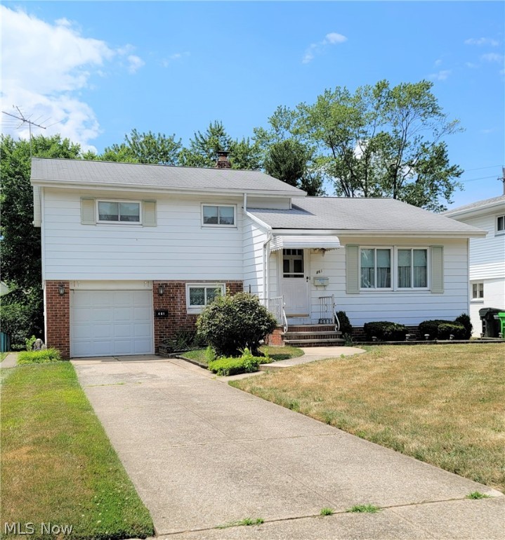 WELCOME to 461 Westview Rd. in Bedford**Pride of ownership shows in this beautifully maintained split level home**Beautiful hardwood floors throughout**Large eat-in kitchen with lots of counter and cabinet space and comes complete with all kitchen appliances**Enjoy the formal dining room for holidays or those special occassions**The three bedrooms are nicely sized, have beautiful hardwood floors and lots of closet space with some built-ins included**The lower level has a recreation room with a whole wall of storage**The laundry room comes complete with washer and dryer**The attached garage is oversized and has room for a workshop or your outdoor storage needs**The private backyard is fully fenced and perfect for those summer barbecues**Garage door opener and gutter guards were new in 2021 and hot water tank in 2017**The home is conveniently located to shopping, highways and entertainment**Enjoy the beautiful historic downtown Bedford area**Call today to take a look**