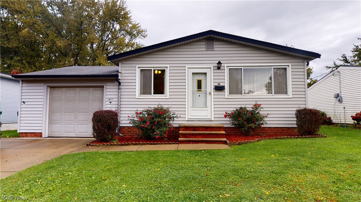 Make your appointment today to check out this well maintained 3 bedroom, 1 bath ranch home! The first thing you will notice is the lovely curb appeal when approaching this home.  The 3 season room with nature stone flooring and full basement provide ample space to entertain.  The home boasts newer HVAC systems with the furnace being replaced in 2021 and the A/C being replaced in 2019.  A free one year home warranty is being offered! Conveniently located close to shopping, food, and freeway access! Don't miss your chance to make this fantastic home your own!