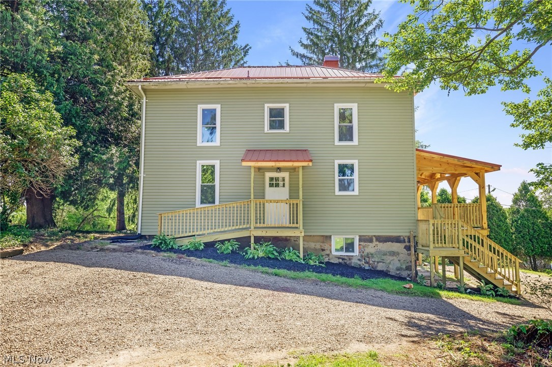 Looking for a home with loads of character, roam to roam (5 acres) and beautifully updated? Come take a look at this beauty! 5 bedrooms, 2 full bathrooms, nice large rooms and a brand new porch you will want to spend a lot of time on!! This home has it all including a first floor master bedroom. Mature trees and lilac bushes surround the home. Call today to view – you won’t be disappointed.