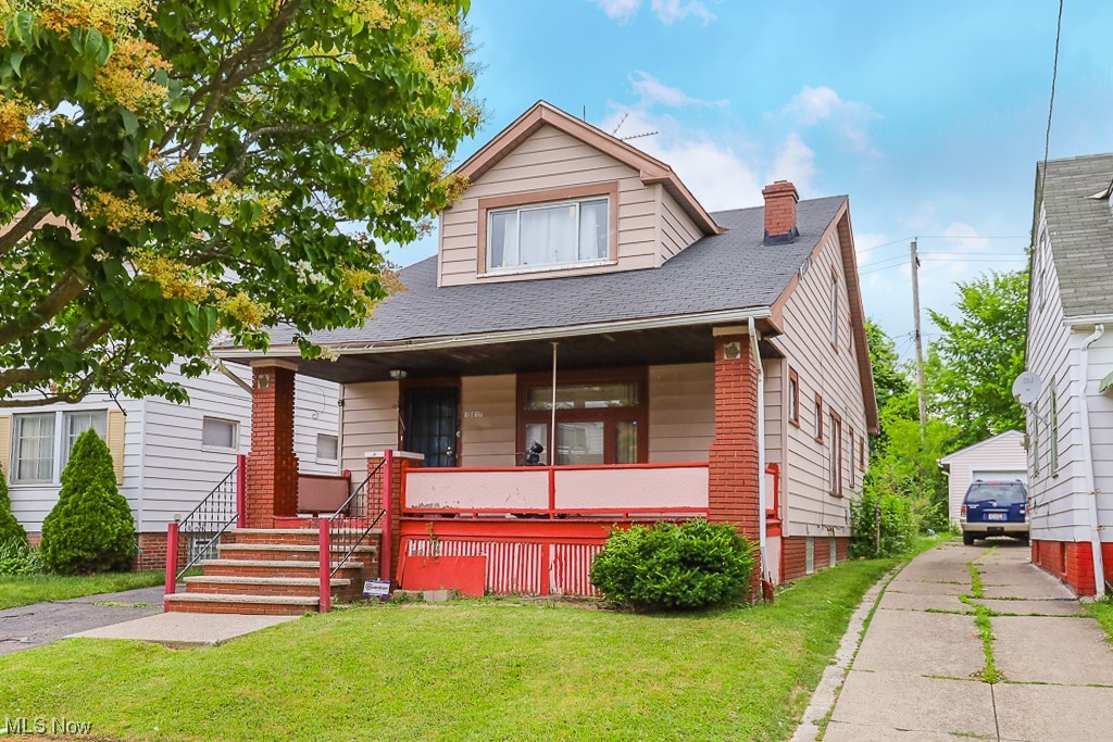 This large single-family home is a solid way to build your rental portfolio! Fully occupied, the property rents for $900 month-to-month lease. It has over 1,700 sqft and 5 bedrooms and 2 full baths. There is a large covered front porch, paved driveway for off-street parking and back porch. Located on Cleveland's east side, the property has easy access to highways and Downtown Cleveland, and is close to food, shopping, and public transit. Great opportunity with this occupied single family! Reach out to learn more