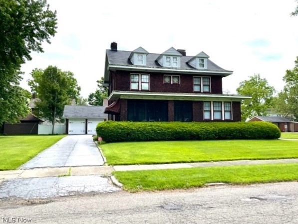 A classic beauty, over 2500 sq. ft. of first quality construction, lovingly maintained. Very charming 4-5 bedroom brick home just off E. Market St. Huge private lot can be enjoyed from the delightful ceramic tiled screened sunroom. Beautiful hardwood floors & woodwork throughout, light-filled rooms, living room & master bedroom highlighted by marble fireplaces. Interior painted in 2021. Situated on 3 lots with circular drive & double garage. Home Warranty offered by Seller. An exceptional home!