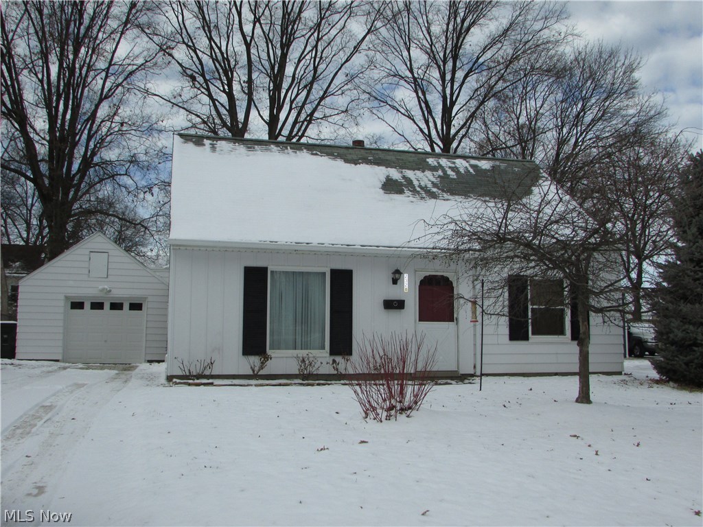 An exceptional 3 bedroom, 1.5 ( plumbing is there for a shower to make it 2 full baths ) bath cape cod in Cuyahoga Falls.  This home has over 1500 square feet of living space.  The large family room addition features a  brick wood burning fireplace.  The large master bedroom is on the first floor, and opens to the 1/2 bath.  The living room is spacious.  A nice kitchen will come with all the appliances.  There is an attached garage, updated windows, nice back yard, first floor laundry, and much more.